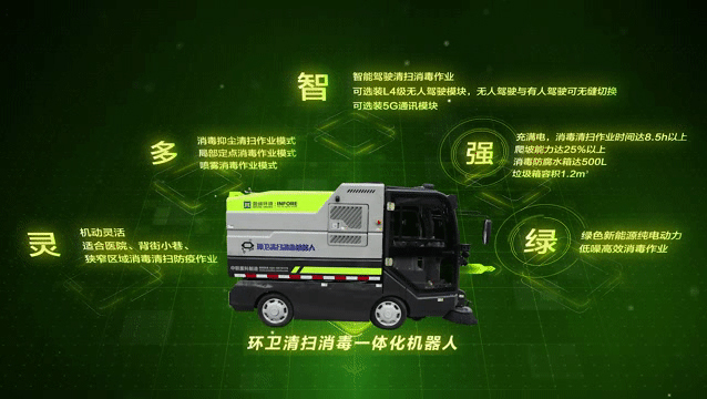 智能環(huán)衛(wèi)機器人軍團(tuán)再添猛將！清掃消毒一體化機器人利劍出鞘