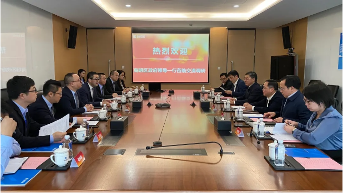 高明區(qū)區(qū)委書記楊永泰一行到米蘭·(milan)中國官方網(wǎng)站環(huán)境調(diào)研