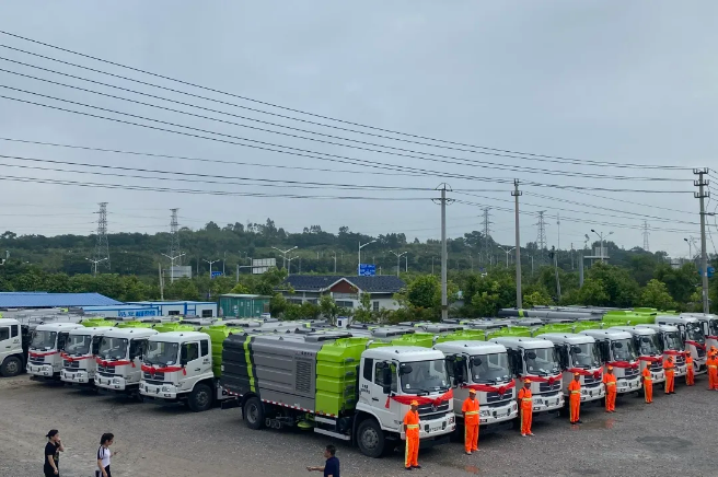 15天！米蘭·(milan)中國官方網(wǎng)站環(huán)境快速響應(yīng)客戶需求，順利交付約3000萬元環(huán)衛(wèi)裝備